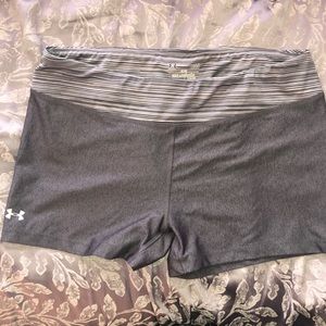 Grey Spandex Shorts
